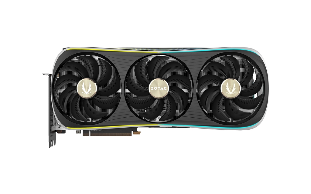 Видеокарта ZOTAC NVIDIA GeForce RTX 4090 AMP EXTREME AIRO 24 Гб DDR6X (ZT-D40900B-10P)