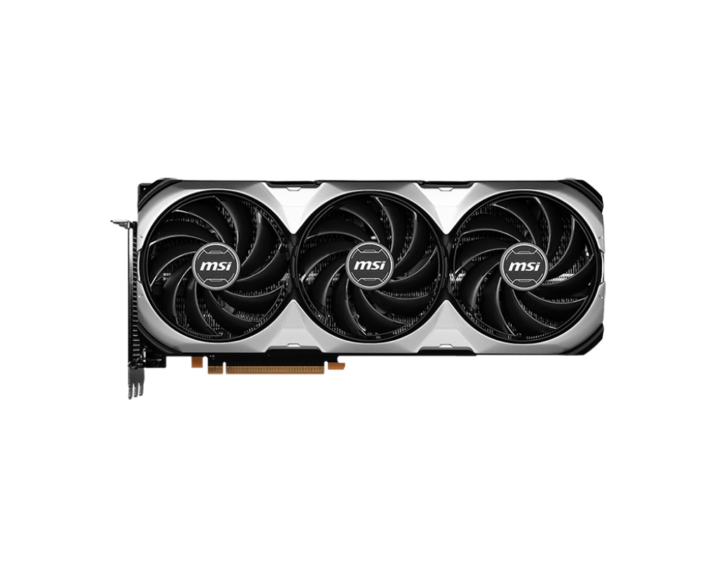 

Видеокарта MSI NVIDIA GeForce RTX 4090 VENTUS 3X, 24Gb DDR6X, 384 бит, PCI-E, HDMI, 3DP, Retail (RTX 4090 VENTUS 3X 24G), VENTUS 3X