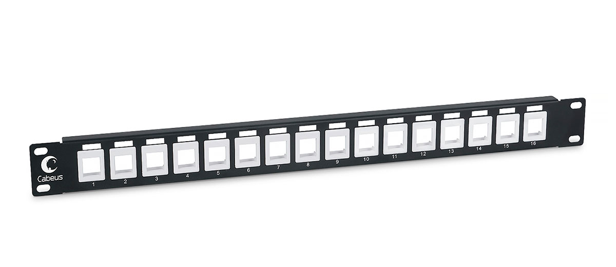 

Патч-панель 19" 1U, порты: 16, PLB-16, Cabeus (PLB-16), PLB-16