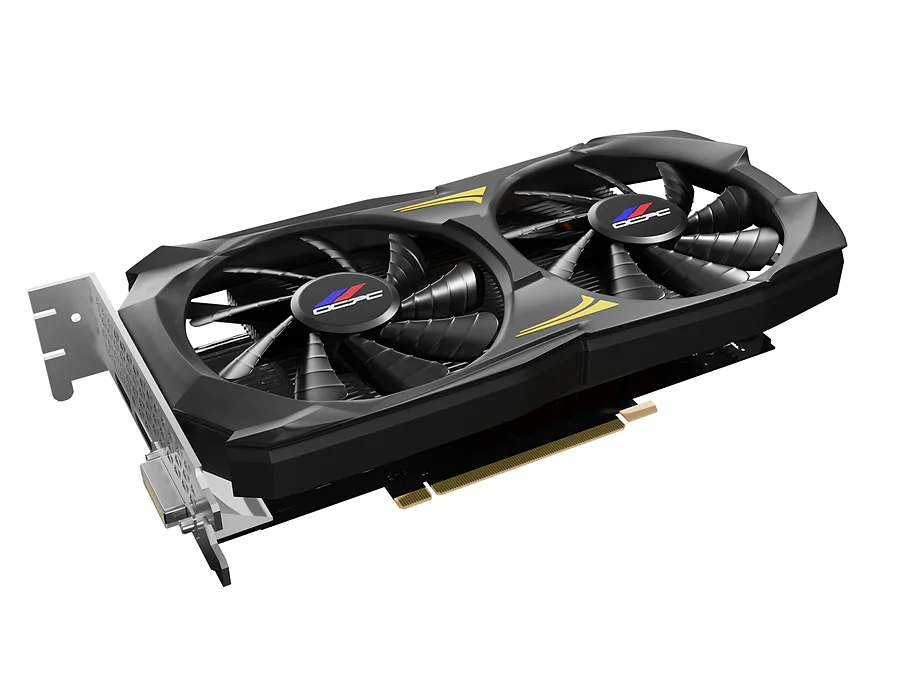 Видеокарта OCPC Gaming NVIDIA GeForce GTX 1650 SUPER DUAL 6G NV, 6Gb DDR6