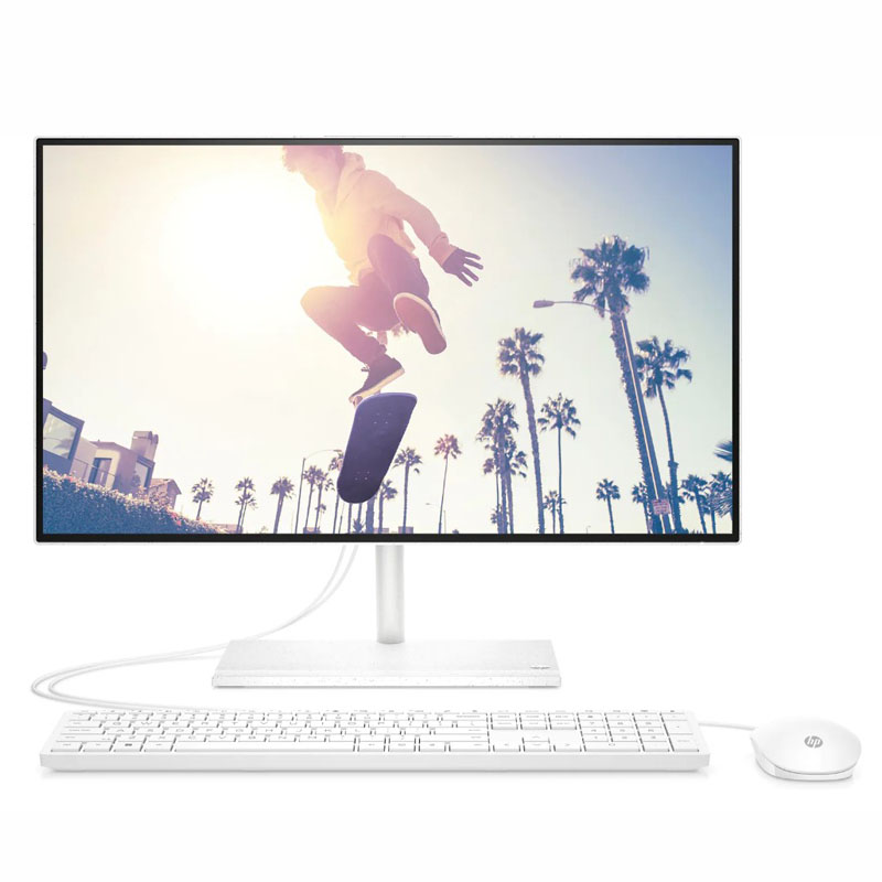 

Моноблок HP 24-cb1008ny 23.8" 1920x1080 Touch, Intel Core i5-1235U 1.3GHz, 8Gb RAM, 512Gb SSD, WiFi, BT, Cam, DOS, белый, клавиатура, мышь (6P138EA) Английская клавиатура!, 24-cb1008ny