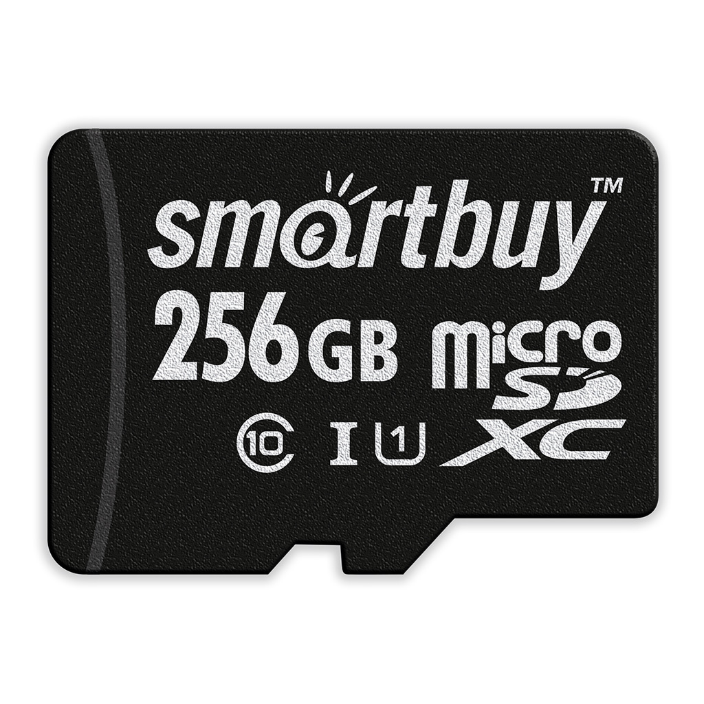 Карта памяти microSDXC SmartBuy 256Gb Class 10 UHS-I U1