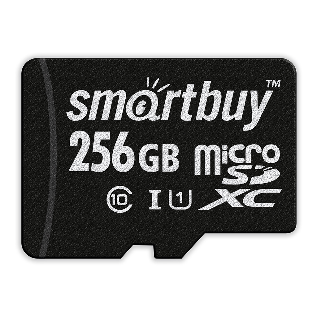 Карта памяти 256Gb microSDXC SmartBuy Classic Class 10 UHS-I U1 (SB256GBSDCL10-00)