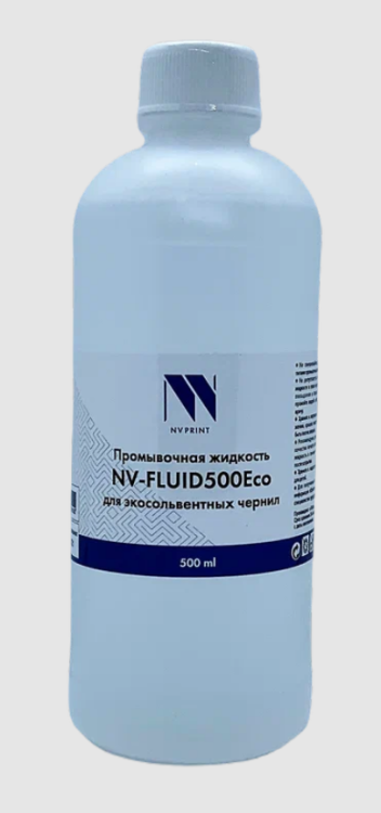 Промывочная жидкость NV print, 500мл, для экосольвентных чернил, box (NV-FLUID500Eco/b)