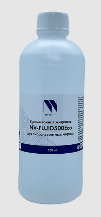 Промывочная жидкость NV print, 500мл, для экосольвентных чернил (NV-FLUID500Eco)