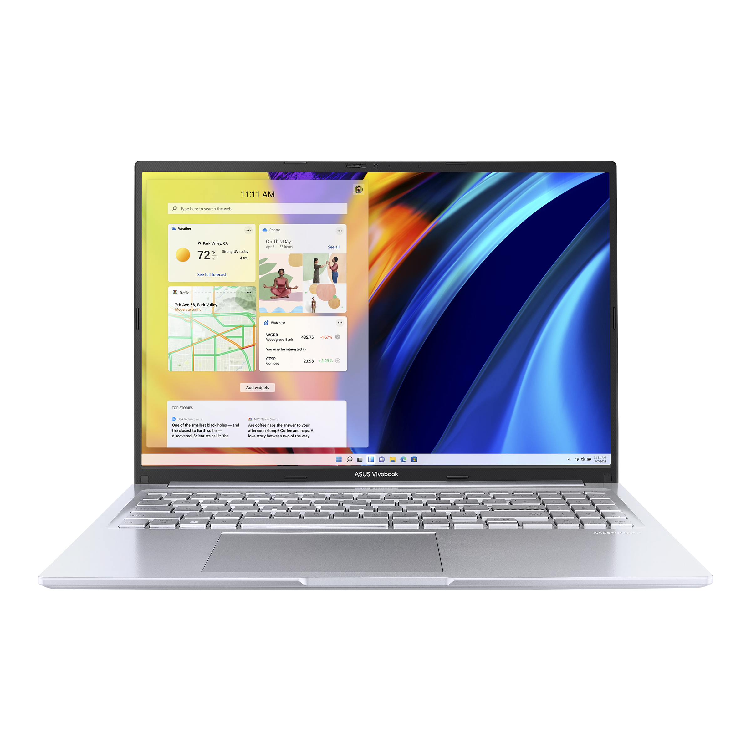 Ноутбук 16" ASUS VivoBook 16X M1603QA-MB253, серебристый (90NB0Y82-M00FN0)