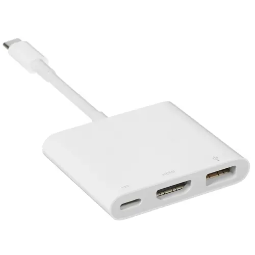 Док-станция Apple USB-C Digital AV Multiport для Apple, белый