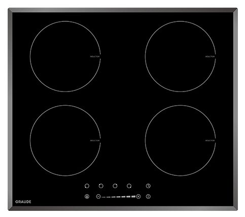 

Индукционная варочная панель Graude IK 60.1 F, 4 конфорки, черный (IK 60.1 F), Черная, IK 60.1 F