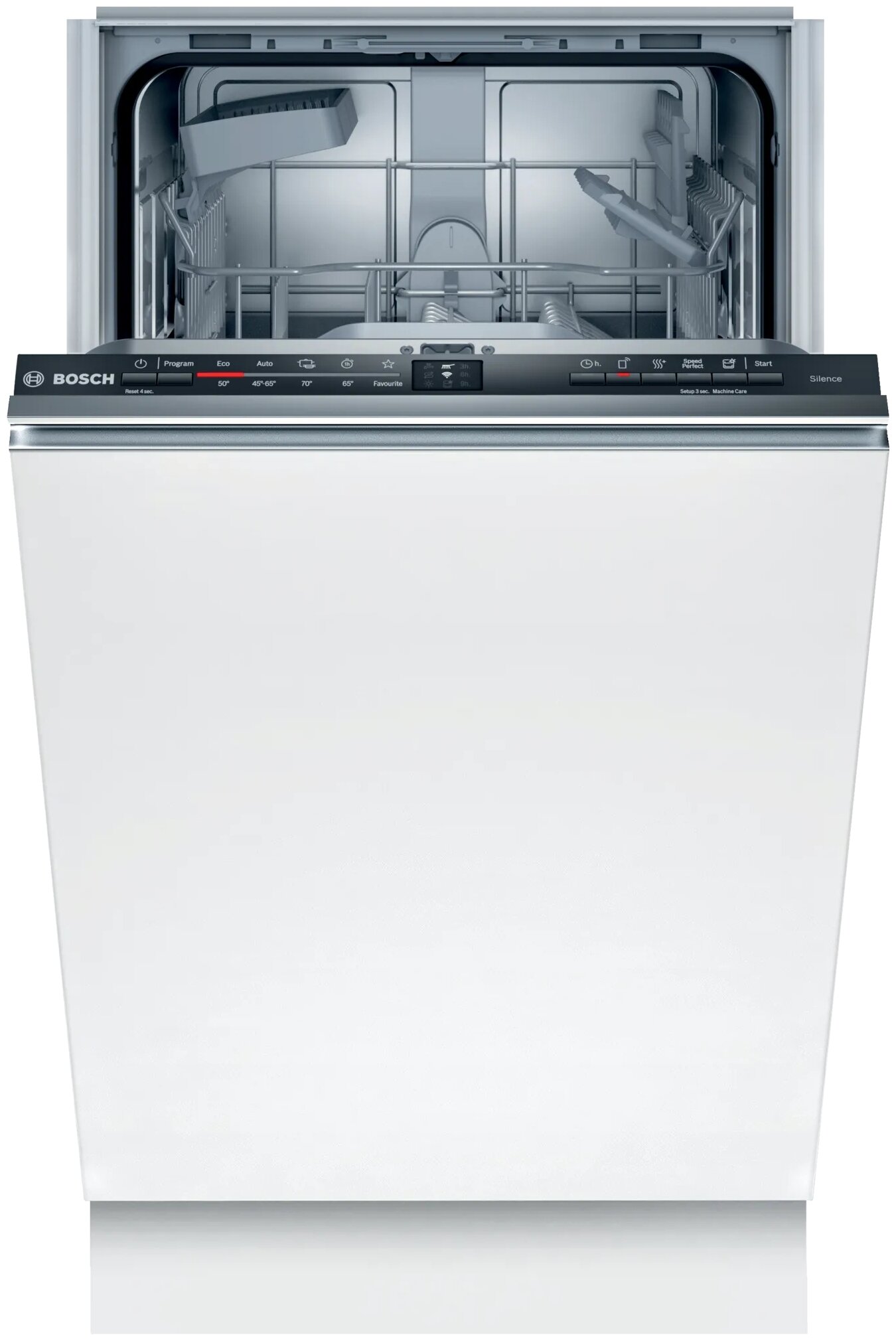 Посудомоечная машина встраиваемая узкая Bosch SPV2IKX10E, белый (SPV2IKX10E)