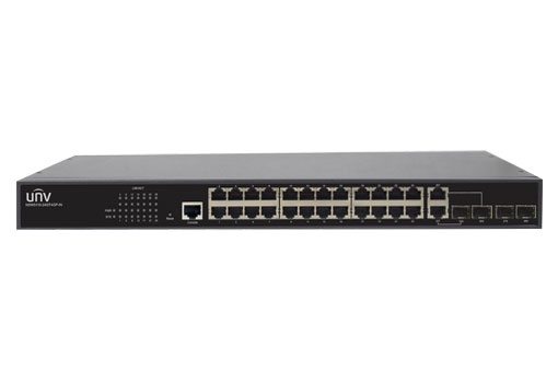 

Коммутатор Uniview NSW5110-24GT4GP-IN, управляемый, кол-во портов: 24x1 Гбит/с, кол-во SFP/uplink: combo RJ-45/SFP 4x1 Гбит/с, установка в стойку (NSW5110-24GT4GP-IN), NSW5110-24GT4GP-IN