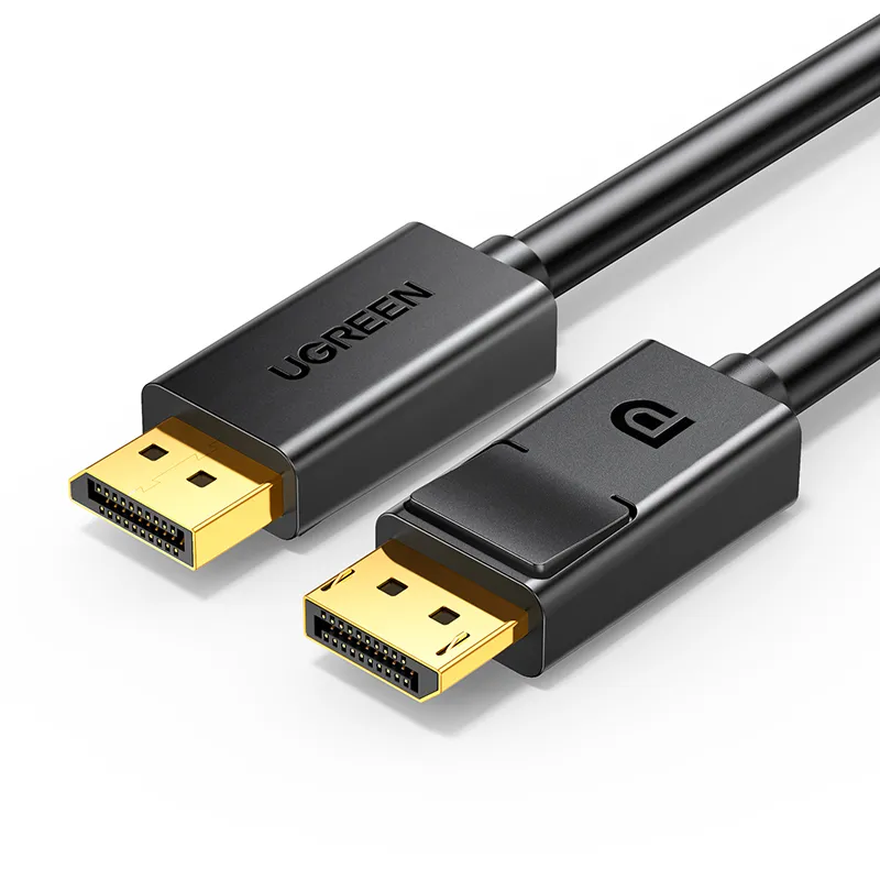 

Кабель DisplayPort(20M)-DisplayPort(20M) 4K, экранированный, 2м, черный UGREEN DP102 (10211), DP102
