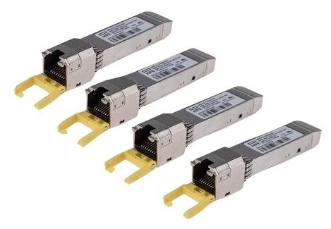 Модуль SFP+ HPE MSA 2050, RJ-45, 1 Гбит/с, 4шт. (C8S75B) - фото 1