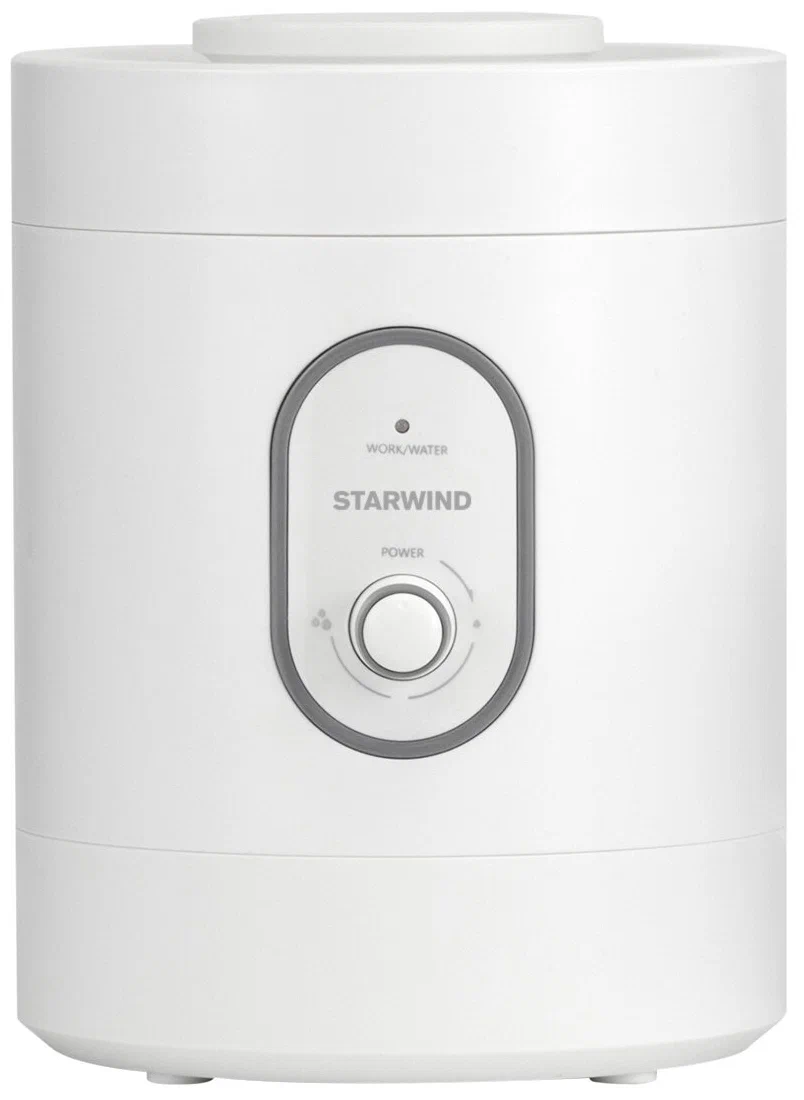 

Увлажнитель воздуха ультразвуковой 3л., до 20 м², 250 мл/ч, белый, StarWind SHC2320 (SHC2320), SHC2320