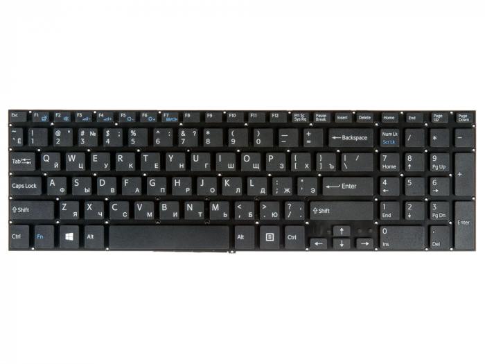 

Клавиатура для ноутбука Sony Vaio Fit 15, FIT15, SVF15, SVF152, SVF1521E1RB.RU3, SVF1521J1RB.RU3, SVF1521L1RB.RU3, SVF1521M1RB.RU3, SVF1521X1RB.RU3, SVF1521S8RB.RU3, SVF15A1S9RB.RU3, черный (627772), NSK-SN0BQ
