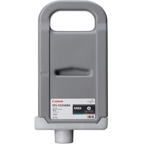 

Картридж струйный Canon PFI-702MBK (2219B001), черный матовый, оригинальный, объем 700мл для imagePROGRAF iPF8100 / iPF9100, PFI-702MBK