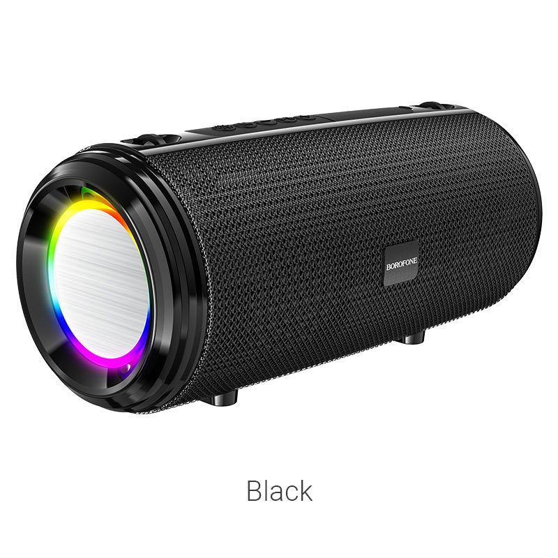 

Портативная акустика Borofone BR13 Young, 10 Вт, FM, AUX, USB, microSD, Bluetooth, подсветка, черный (6931474738813), BR13 Young