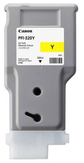 Картридж Canon PFI-320Y (2893C003), желтый, 300 мл
