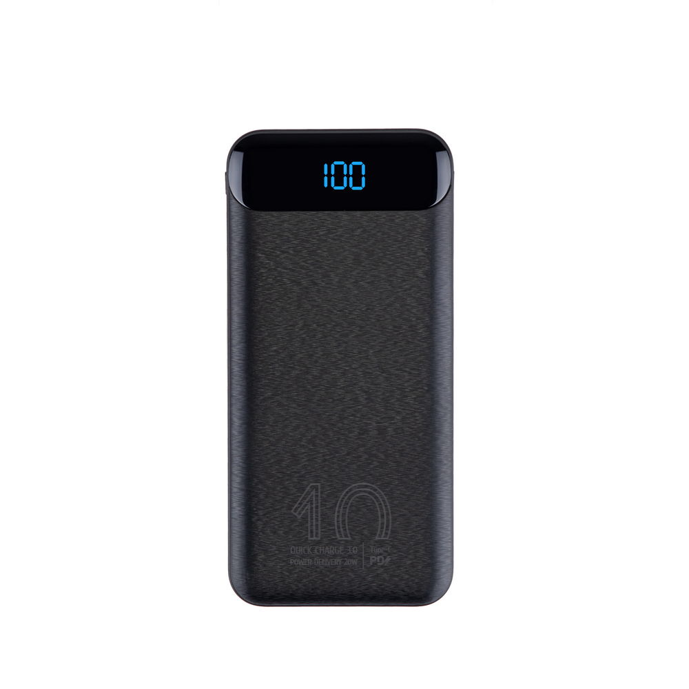 

Портативный аккумулятор (Powerbank) RivaCase VA2540, 10000 мА·ч, 2xUSB, 3А, Type-C, QC, PD, черный, VA2540
