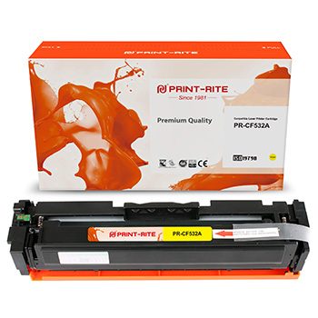 

Картридж лазерный Print-Rite PR-CF532A (№205A/CF532A), желтый, 900 страниц, совместимый для LJ M180n/M181fw