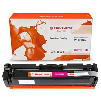 

Картридж лазерный Print-Rite PR-CF533A (№205A/CF533A), пурпурный, 900 страниц, совместимый для LJ M180n/M181fw