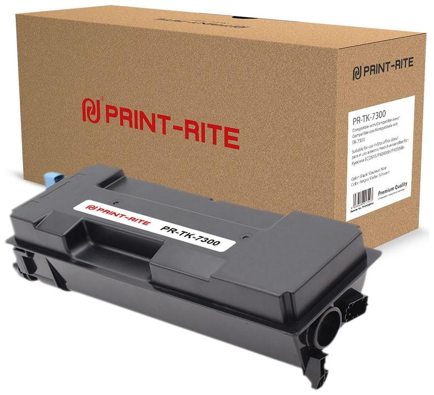 

Картридж лазерный Print-Rite PR-TK-7300 (TK-7300/1T02P70NL0), черный, 15000 страниц, совместимый для Kyocera Ecosys P4040dn