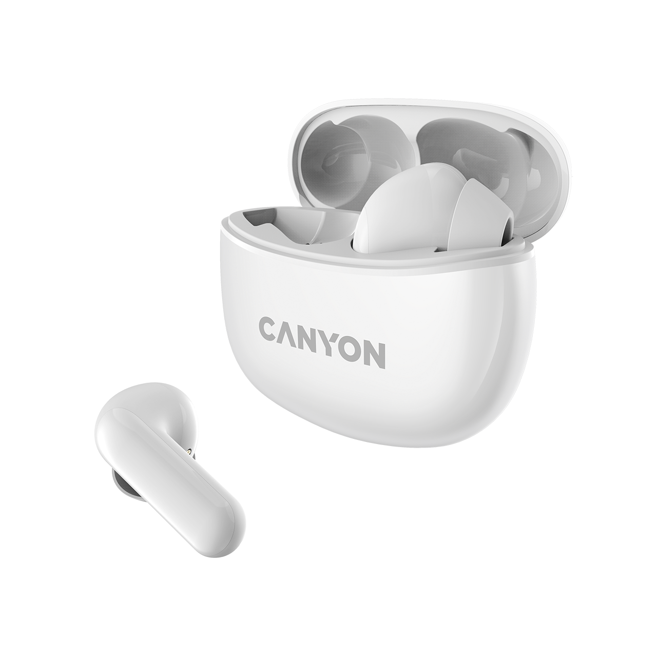 

Беспроводная гарнитура Canyon TWS-5, белый (CNS-TWS5W), TWS-5