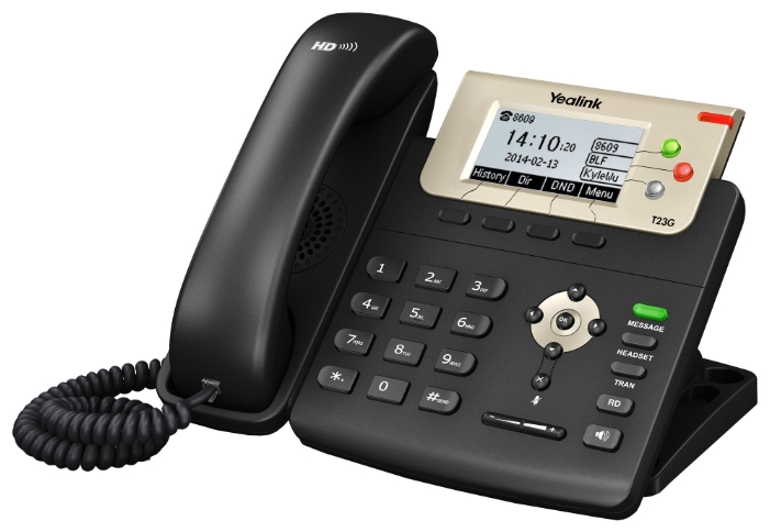 

VoIP-телефон Yealink SIP-T23G, монохромный дисплей, PoE, Не указан, SIP-T23G