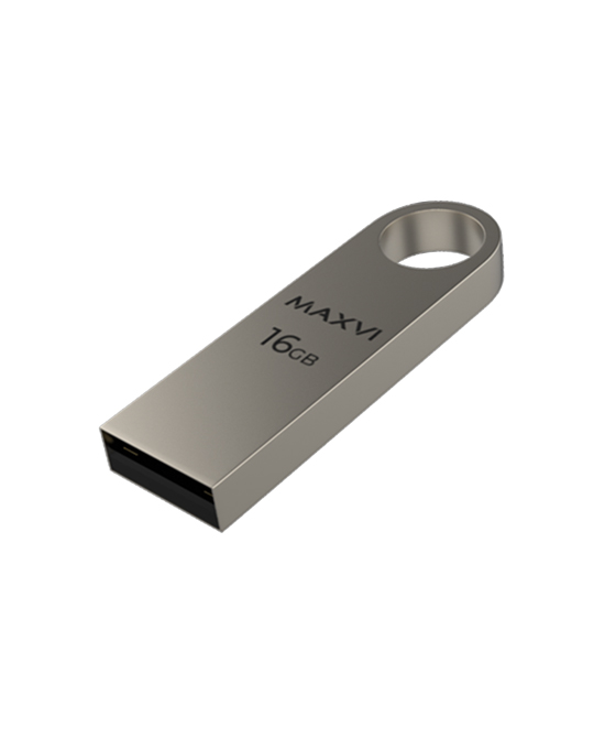 

Флешка 16Gb USB 2.0 Maxvi, серебристый (FD16GBUSB20C10MK), 0