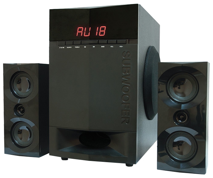 

Акустика 2.1 Dialog AP-230, 65 Вт, USB, SD, черный, AP-230