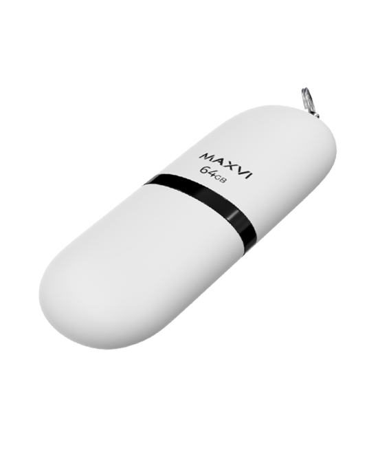 

Флешка 64Gb USB 2.0 Maxvi, белый (FD64GBUSB20C10SF)