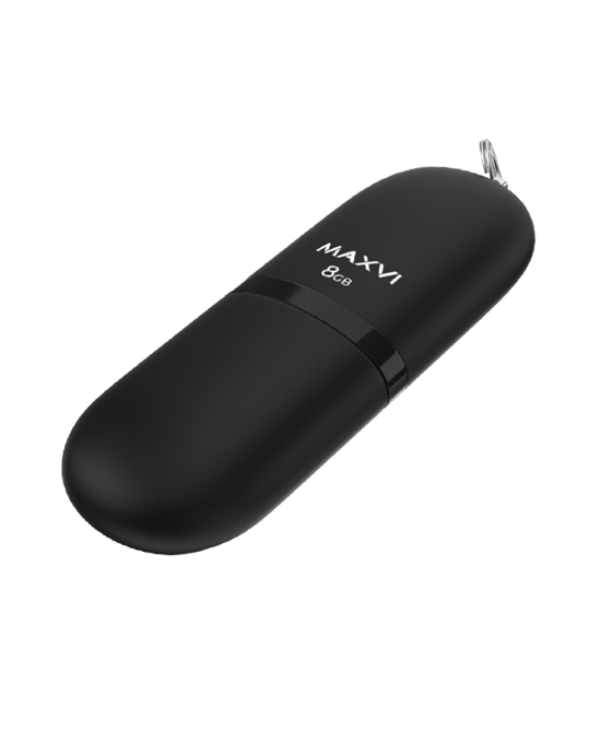 

Флешка 8Gb USB 2.0 Maxvi, черный (FD8GBUSB20C10SF)