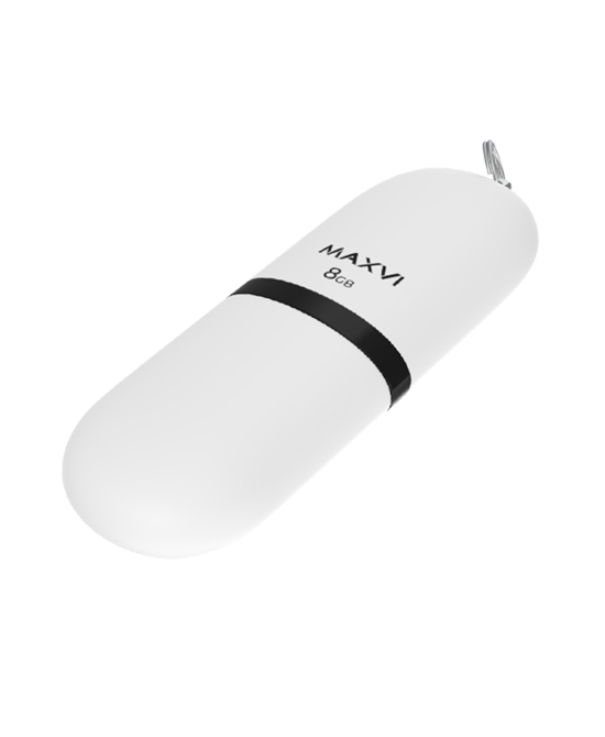 

Флешка 8Gb USB 2.0 Maxvi, белый (FD8GBUSB20C10SF), 0