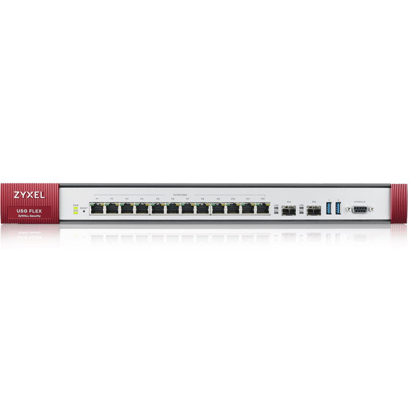 

Межсетевой экран ZYXEL ZyWALL USG FLEX 700 (с подписками на 1 год), LAN: 12x1 Гбит/с, кол-во SFP/uplink: SFP 2x1 Гбит/с (USGFLEX700-RU0102F), USG FLEX 700 (с подписками на 1 год)