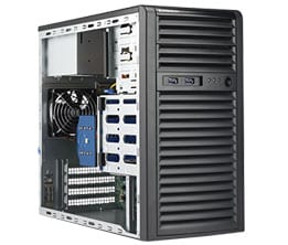 Сервер Mastero SRV-T, 1 x Intel Xeon E-2224, 1 x 16Gb, RAM