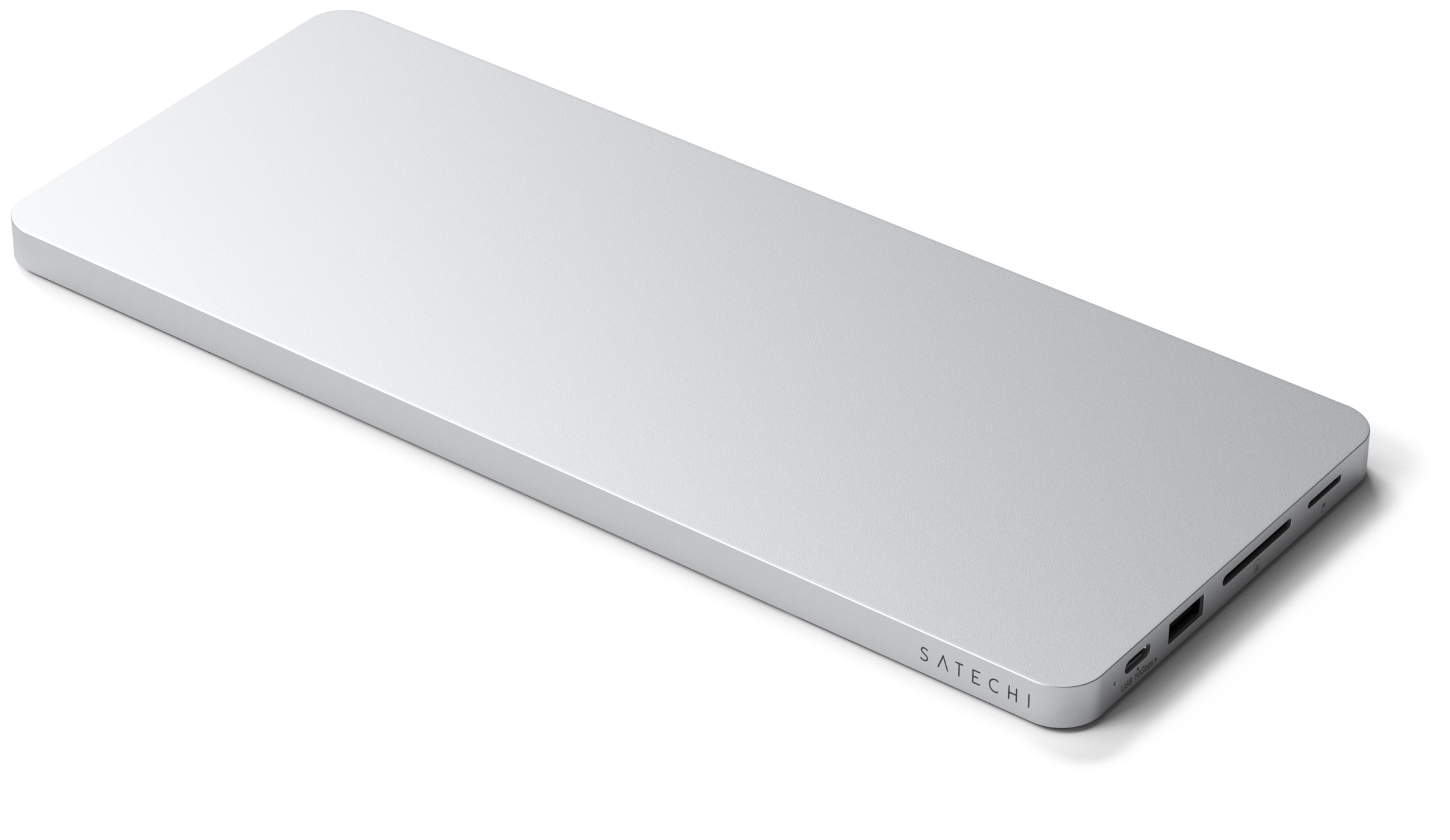 

Док-станция Satechi, x3 USB, x2 USB-C, M.2 SSD, microSD, SD для iMac 24" (2021), серебристый (ST-UCISDS)