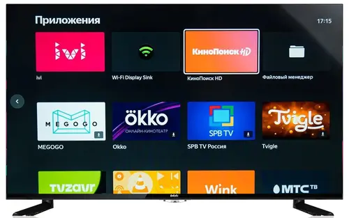

Телевизор 43" BBK 43LEX-8287/UTS2C (B), 3840x2160, DVB-T /T2 /C, HDMIx3, USBx2, WiFi, Smart TV, черный (43LEX-8287/UTS2C (B)), 43LEX-8287/UTS2C (B)