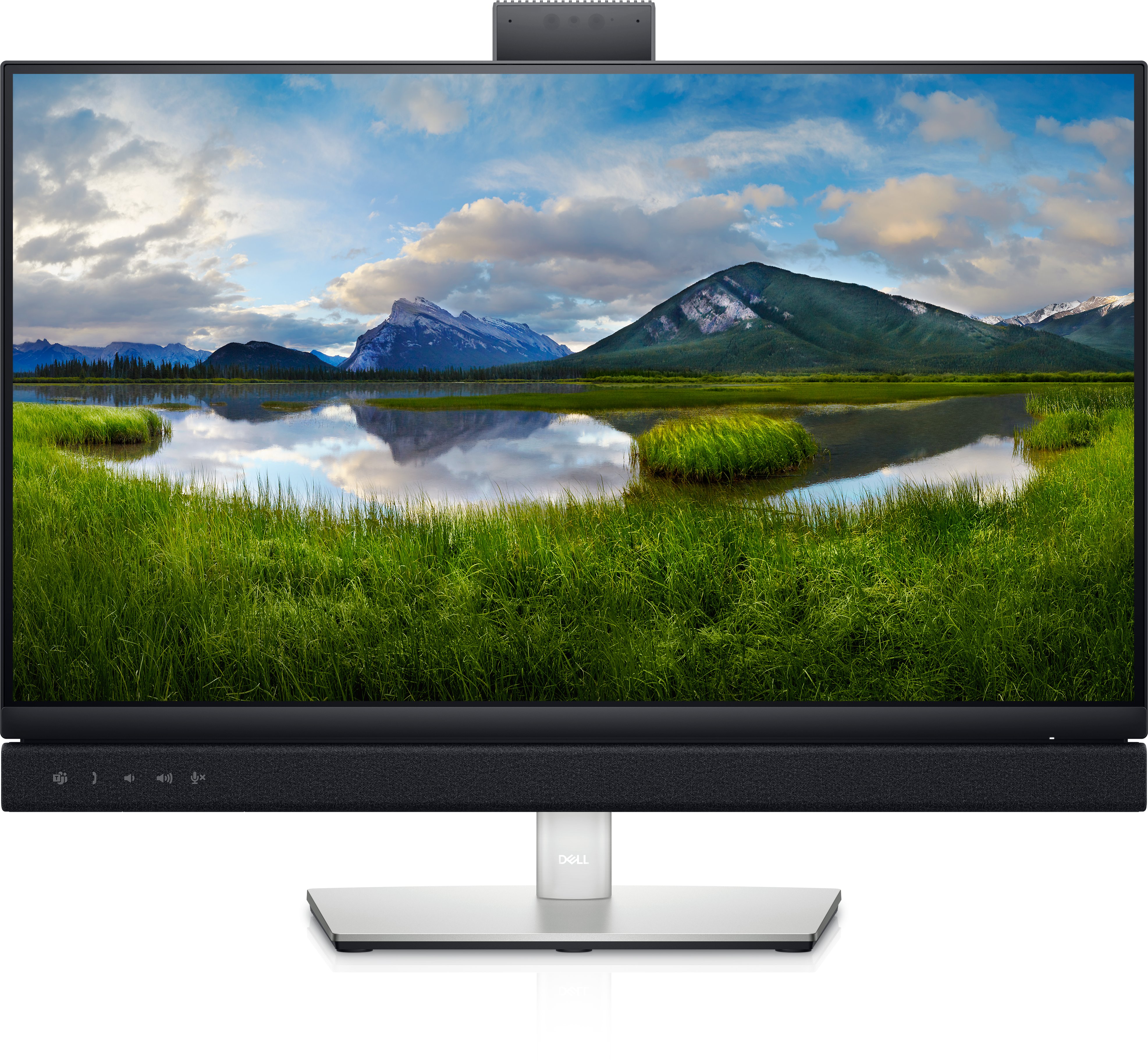 

Монитор 23.8" DELL Conferencing Monitor C2422HE IPS, 1920x1080 (16:9), 250кд/м2, 5мс, 178°/178°, HDMI, 2, USB Type-C, USB-Hub, веб-камера, черный/серебристый (210-AYLU), C2422HE