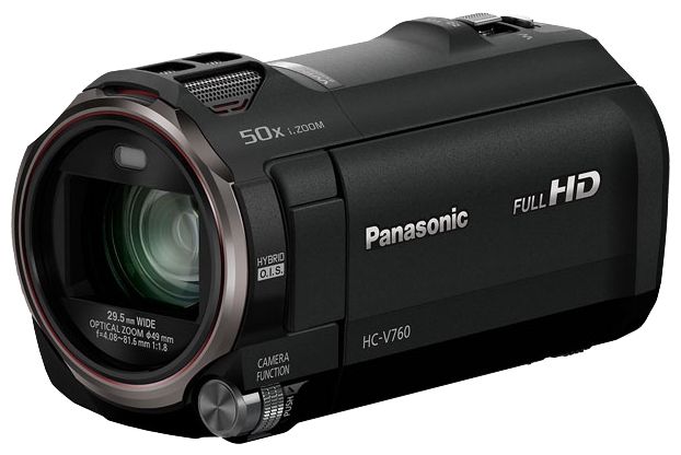Видеокамера Panasonic HC-V760, черный