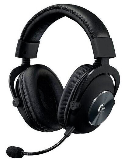 

Проводная гарнитура Logitech G PRO X, USB/2xJack 3.5mm/Jack 3.5mm 4-pin, черный (981-000820), PRO X
