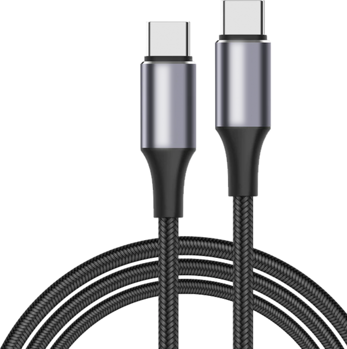 

Кабель USB Type-C-USB Type-C, быстрая зарядка, 5A 1.5м, черный Jet.A JA-DC50 (JA-DC50 1,5m Black), JA-DC50