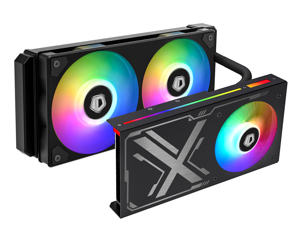 Водяное охлаждение для видеокарты ID-COOLING 240 VGA (Black/ARGB), 120 мм