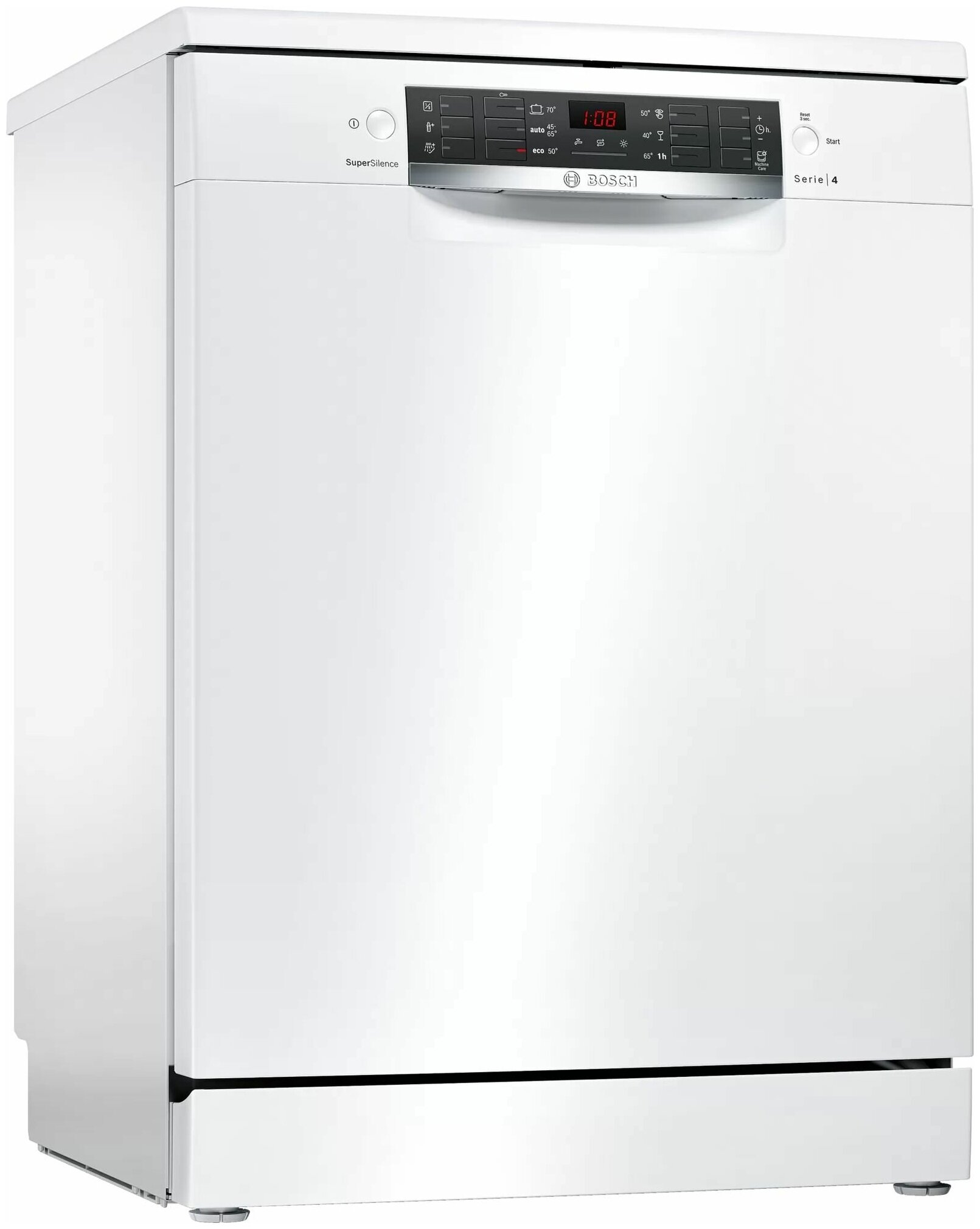

Посудомоечная машина полноразмерная Bosch Serie 4 SMS46NW10M, белый (SMS46NW10M), SMS46NW10M