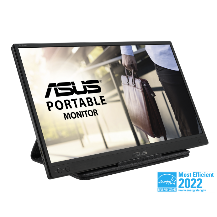 

Монитор 15.6" ASUS ZenScreen MB166B IPS, 1920x1080 (16:9), 250кд/м2, 25мс, 178°/178°, USB-Hub, черный (90LM07D3-B02170), MB166B