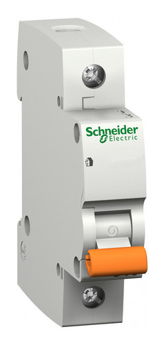 

Выключатель автоматический Schneider Electric ВА63 Домовой однополюсный (1P/1П) 40A C 4.5кА (11207), ВА63