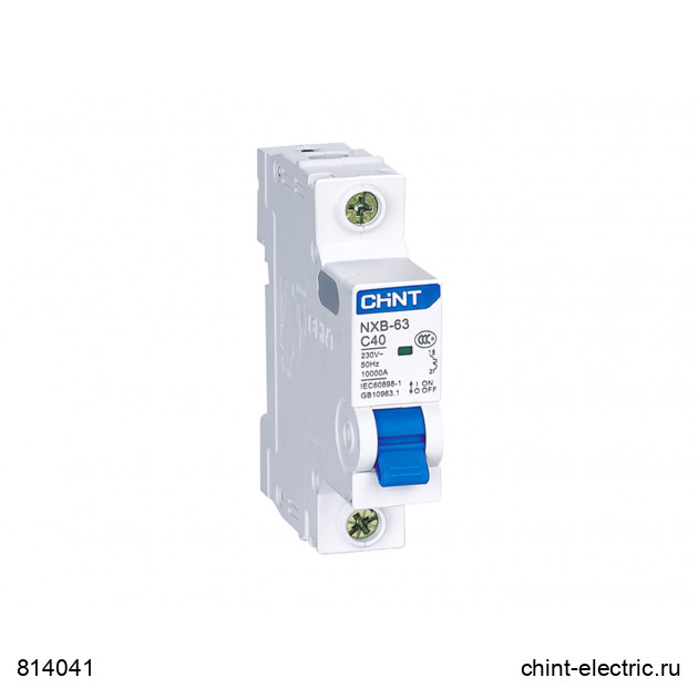 

Выключатель автоматический Schneider Electric NXB-63 однополюсный (1P/1П) 20А B 6кА (814041)