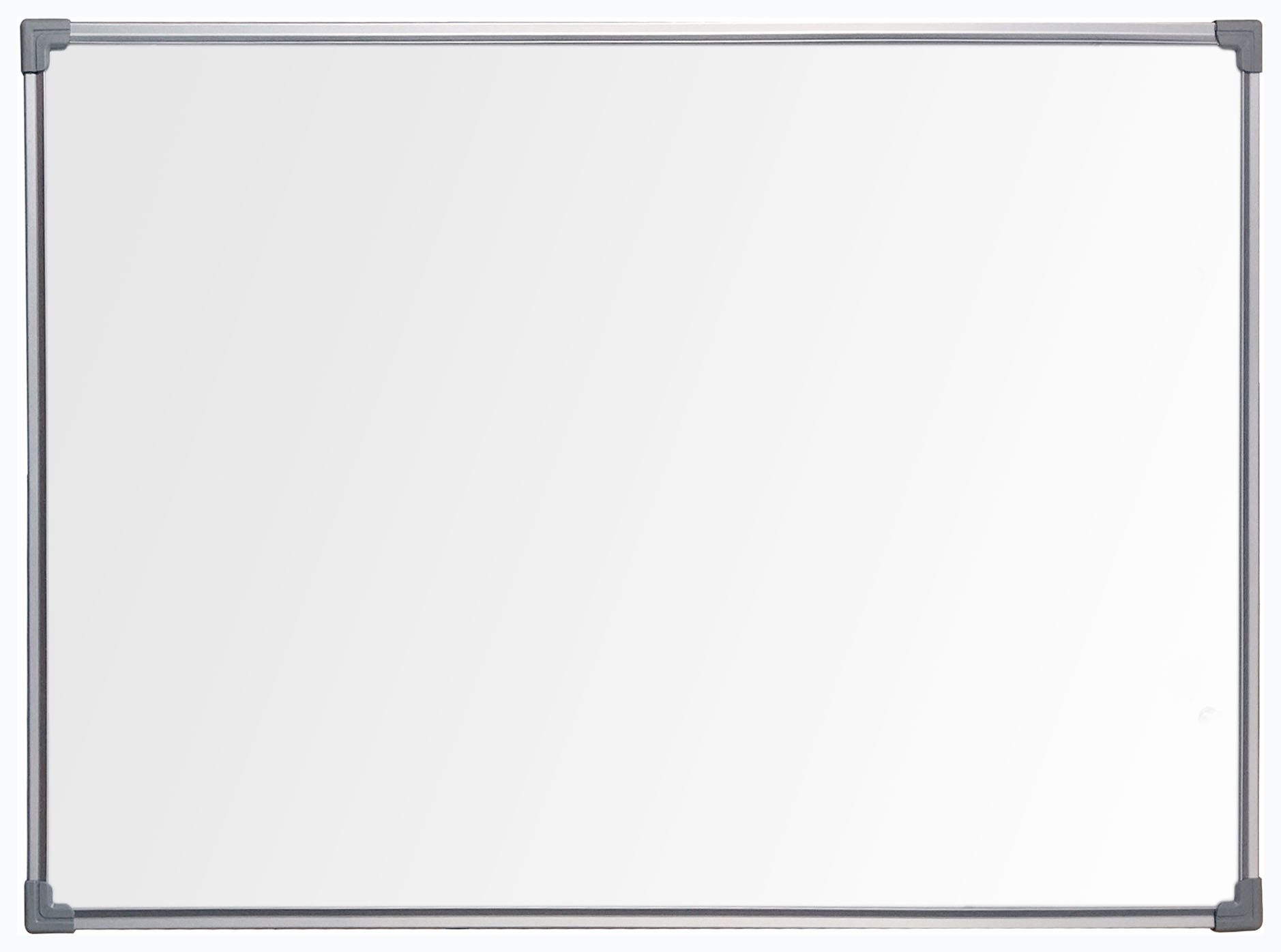 Демонстрационная доска BoardSYS Ecolite магнитно-маркерная, 60x90см, лак (белый)/алюминий (серый) (10ФСС60)