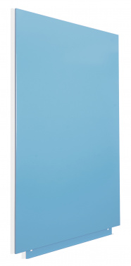 Демонстрационная доска Rocada SkinCOLOUR магнитно-маркерная, 75x115см, лак (синий) (6420R-630)