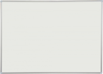 Демонстрационная доска Silwerhof магнитно-маркерная, 60x90см, лак (белый)/алюминий (серый)
