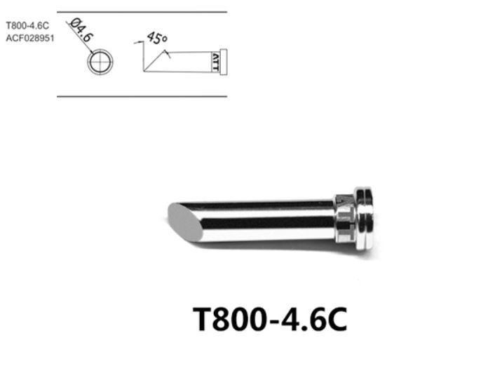 

Жало паяльное Atten T800-4.6C, 4.6мм, 1шт. (ACF028951), T800-4.6C