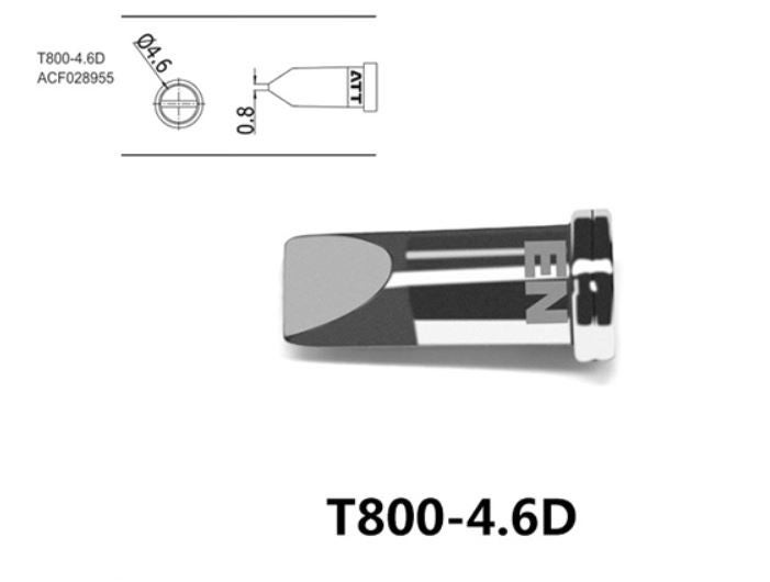 Жало паяльное Atten T800-4.6D, 4.6 мм